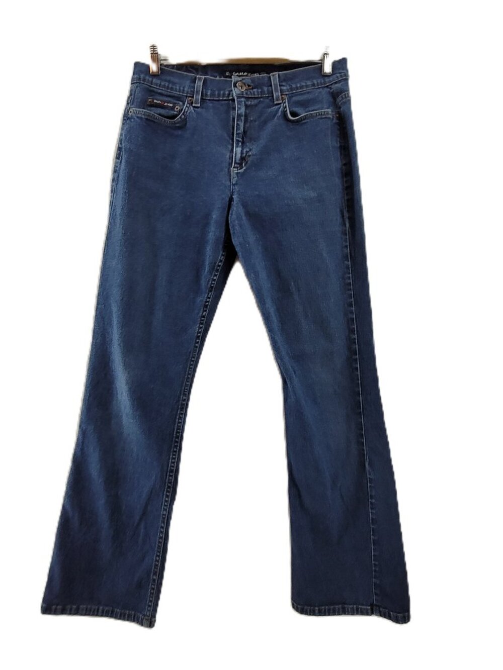 DKNY Jeans Women's 12 Blue Stretch Denim Bootcut 5 Pocket